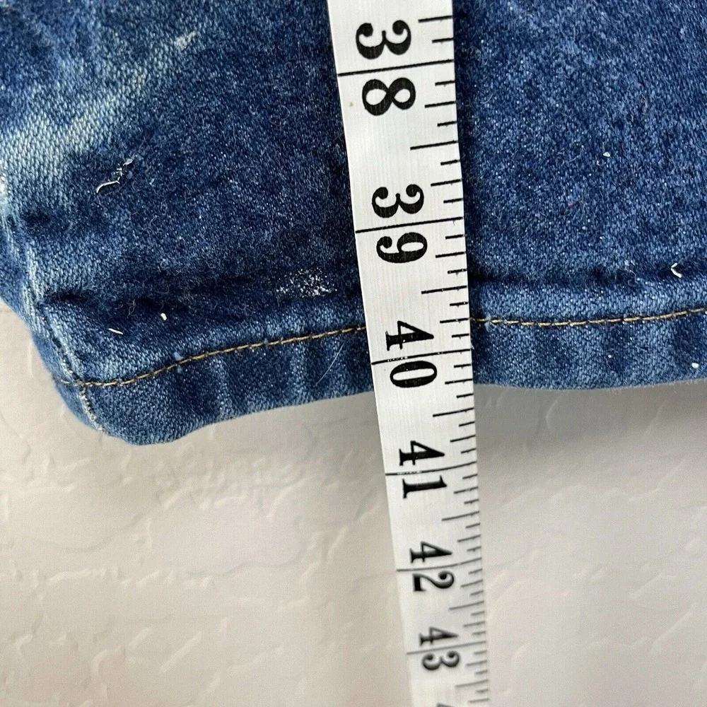 Wrangler 13MWZPW Cowboy Cut Original Fit Men's Jeans Size 36x32 Paint Distressed